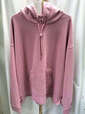 Under Armour Fleece Pullover Drawstring Hoodie Dusty Pink 3XL